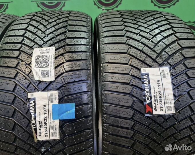 Yokohama BluEarth Winter V906 275/40 R22 и 315/35 R22