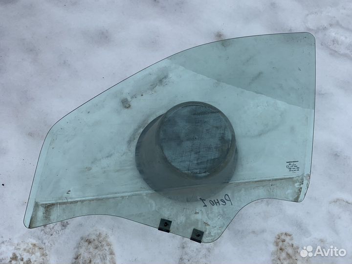 Стекло переднее левое renault logan 1