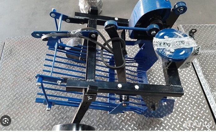 Картофелекопалка для мотоблока вибрационная квм-1