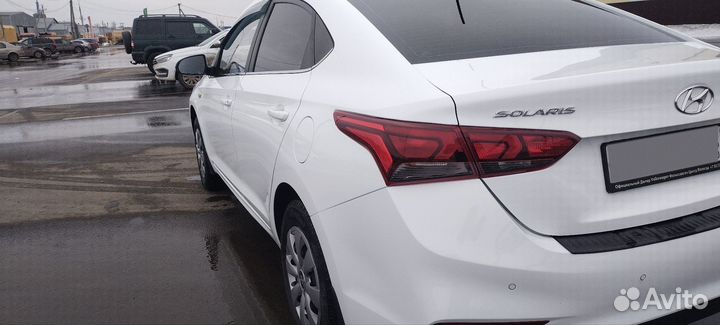 Hyundai Solaris 1.6 МТ, 2018, 105 000 км