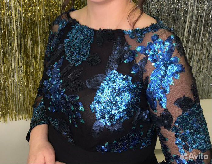 Платье вечернее р.48