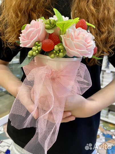 Букет из мыла на 1 сентября