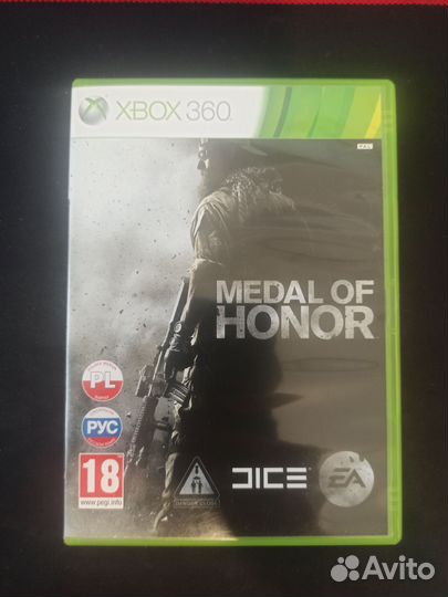 Игра для приставки xbox 360 Medal of honor