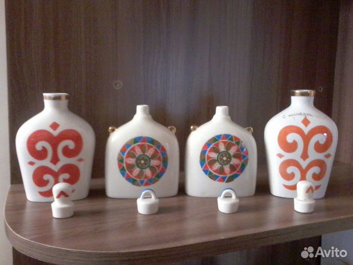 Штофы. Фарфор из СССР