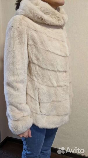 Норковая шубка автоледи размер 42