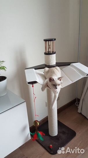 Домик для кошки с когтеточкой