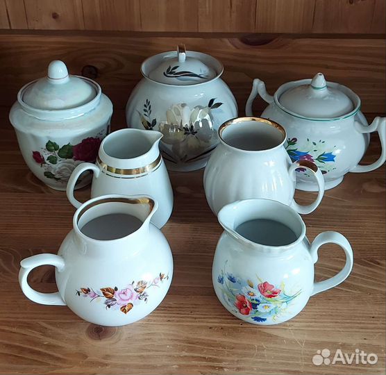 Молочники и сахарницы СССР