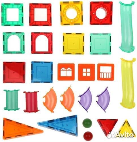 OnTime. Магнитный конструктор Парк развлечений