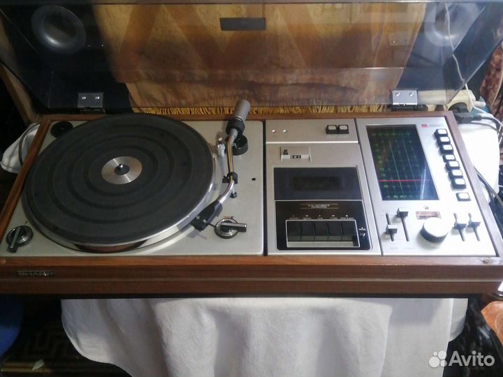 Проигрыватель винила Муз центр Sharp sg 309