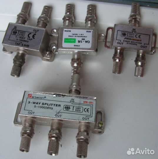 Антенна, антенный разветвитель и др