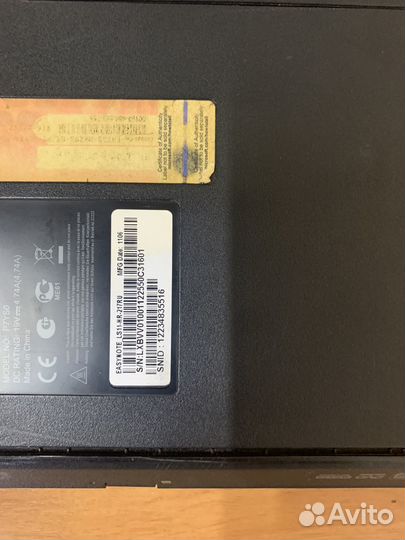 Разбор Packard Bell enls11hr