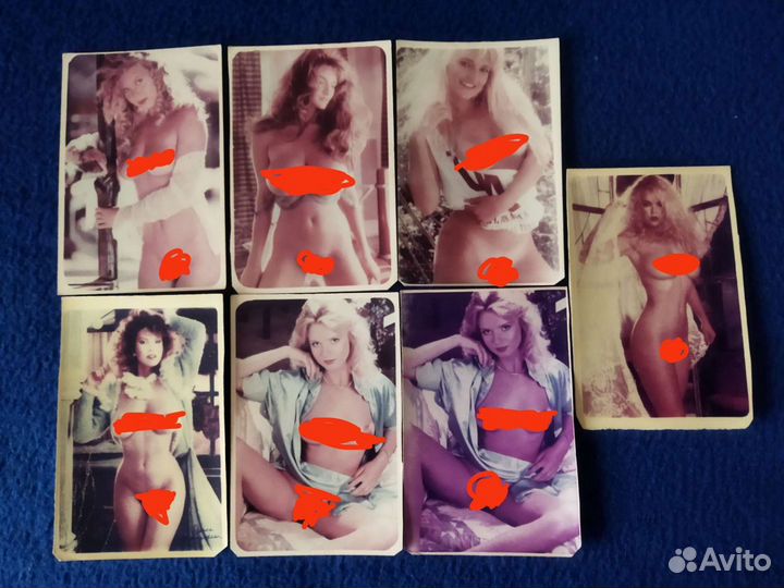 Календарики эротические. 1991 год