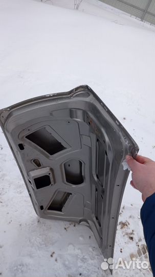 Крышка багажника на Renault logan 1 рестайлинг