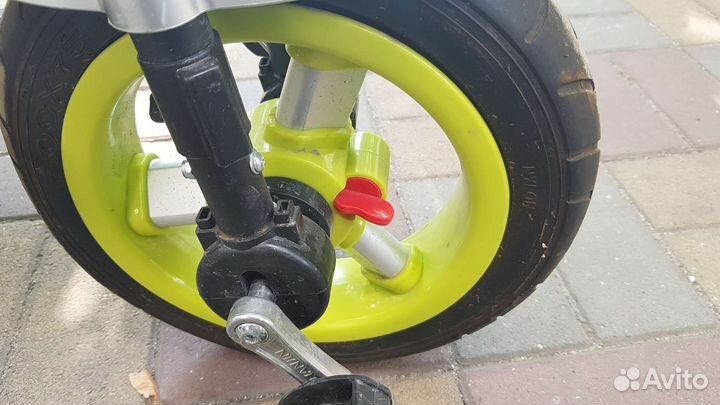 Детский велосипед коляска с ручкой