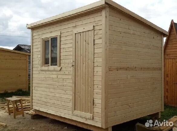 Бытовки деревянные и железные