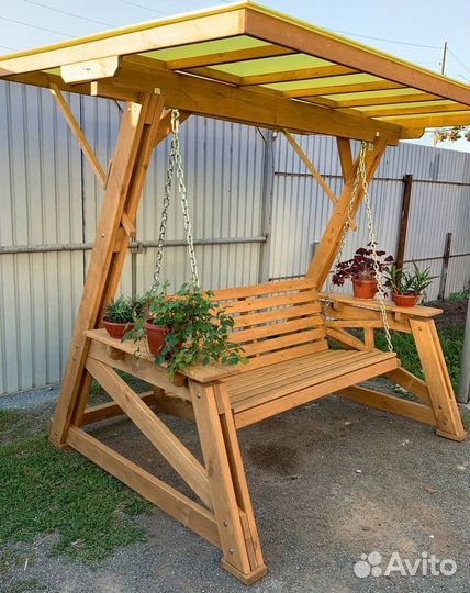 Садовая качель