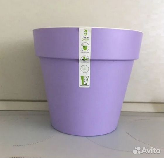 Горшок для цветов Протея Лаванда 6 л Фиджи 1.6 л