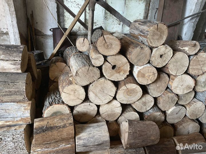 Дрова дубовые колотые