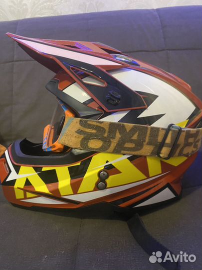 Кроссовый шлем ataki