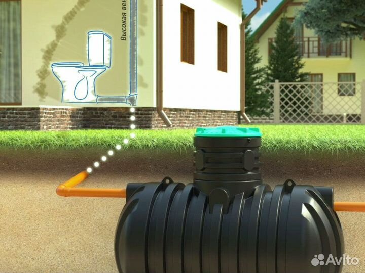 Септик Оранж 4 под ключ