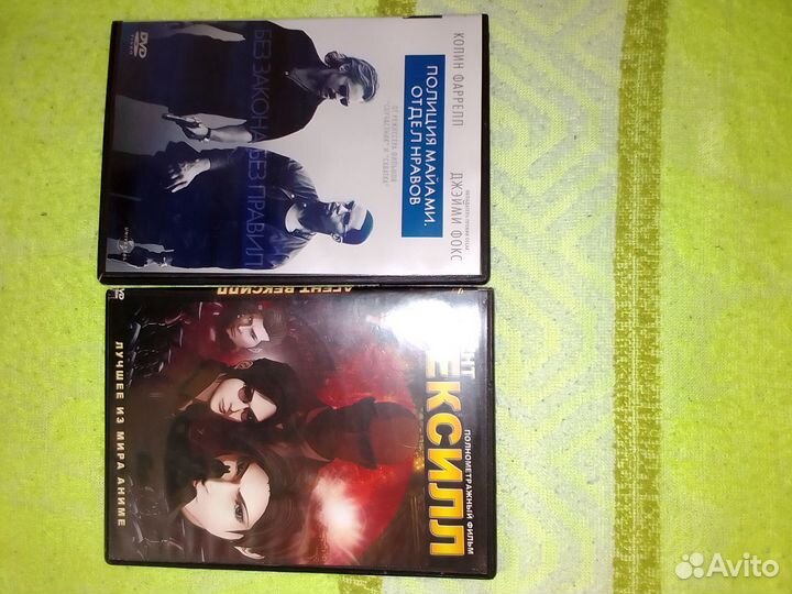 Фильмы и аниме на dvd