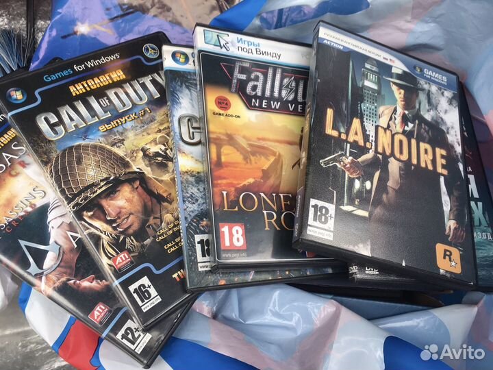 Диски с играми на пк