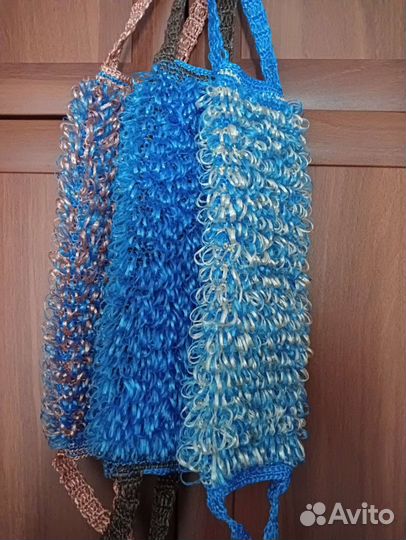 Мочалка ручной работы