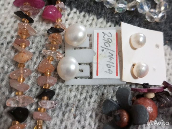 Калье из натурального камня СССР