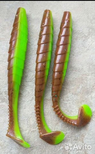 Силиконовые приманки реплики keitech6,5