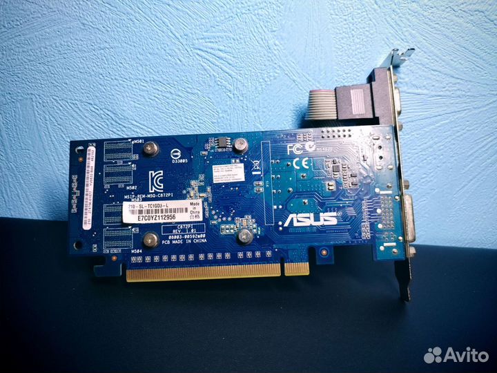 Видеокарта Asus GeForce 210 Silent