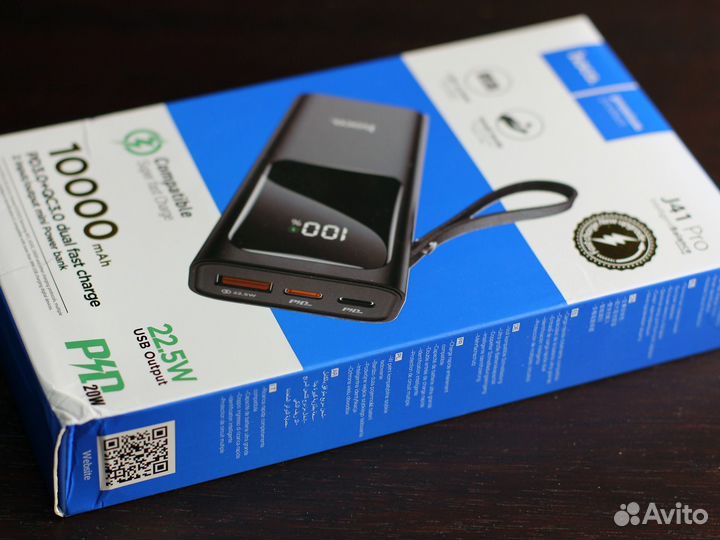 Powerbank Hoco J41 Pro внешний аккумулятор 10000