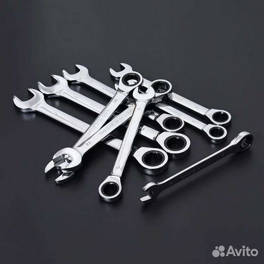 Набор ключей с трещеткой