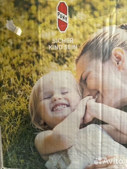 Трехколесный велосипед puky с ручкой (Германия)