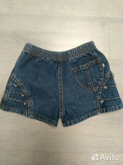 Шорты джинсовые
