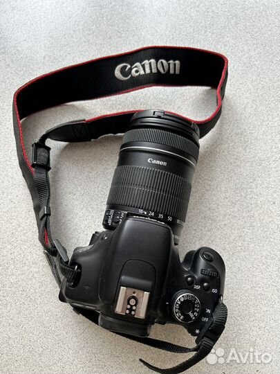 Зеркальный фотоаппарат canon 600d