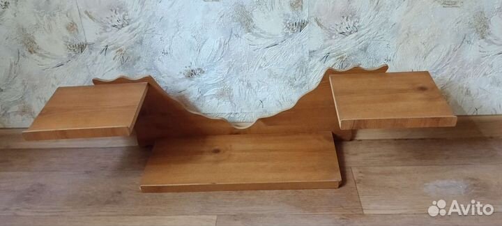 Полка настенная деревянная