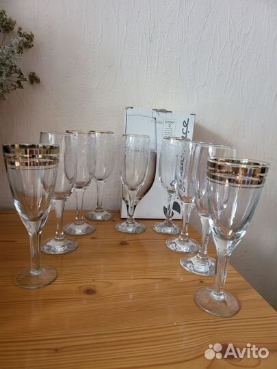 Графины, Бокалы, фужеры