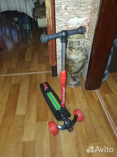 Самокат детский трехколесный бу