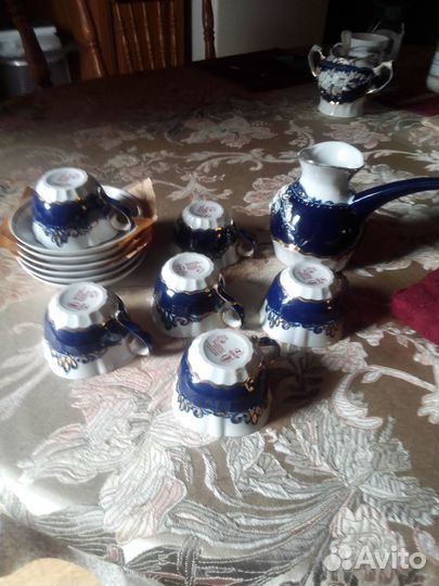 Кофейный набор на шесть персон