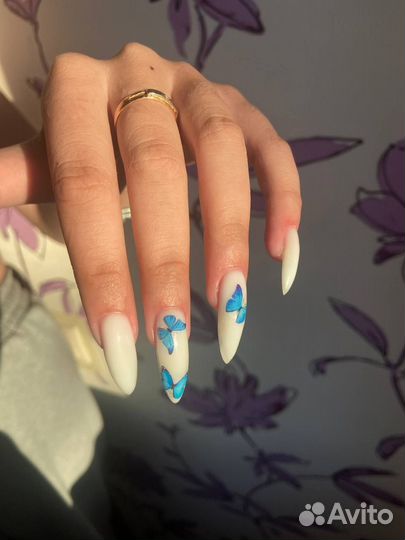 Маникюр, покрытие гель-лаком, наращивание