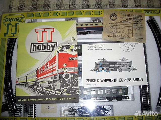 Детская железная дорога.набор гдр. винтаж.б/у