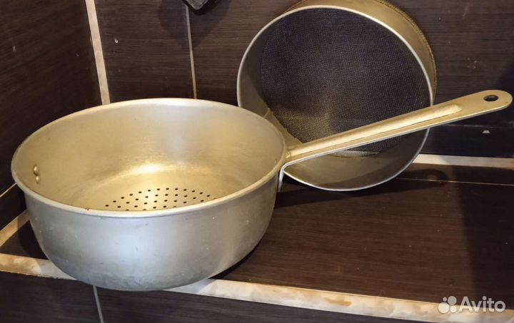 Сито, шумовка, утятница, селедочница, подставка