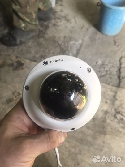 Камера видеонаблюдения купольная уличная