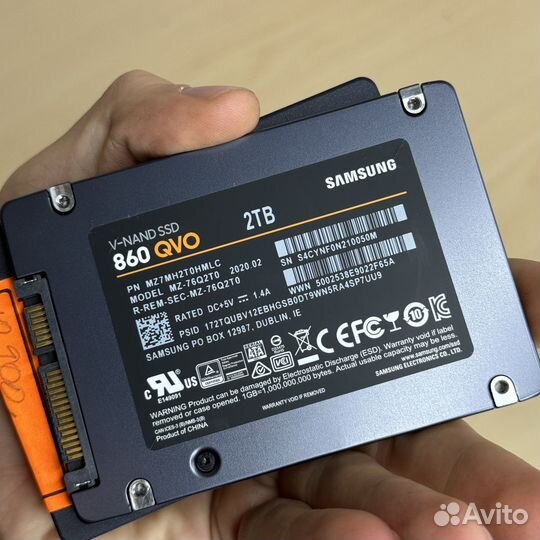 SSD Samsung 860 QVO 2TB