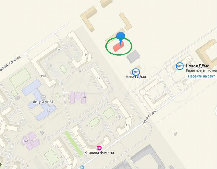 2-к. квартира, 60,1 м², 13/19 эт.