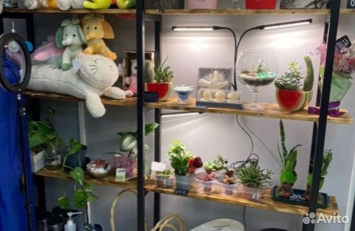 Цветочный магазин в трафиковой локации