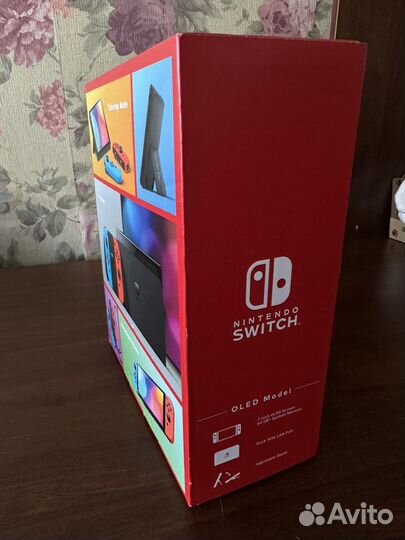 Портативная игровая приставка nintendo switch oled