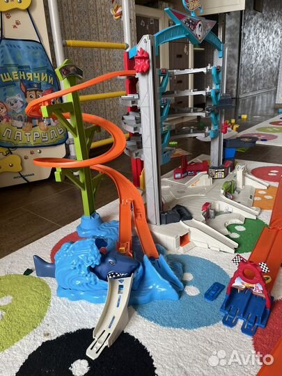Парковка для машинок hot wheels