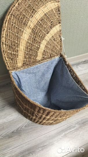 Корзина плетеная ящик
