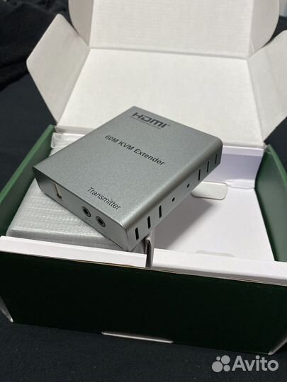 KVM удлинитель hdmi USB